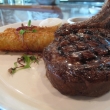 Rib on the bone - potato croquettes