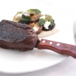 Angus Grain Fed Rump - truffled white polenta - roasted mushrooms - goats cheese - oregano